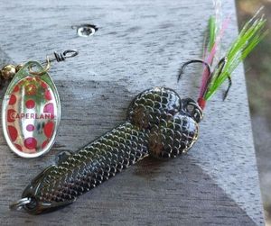 Lures null Ondulante bite noire 