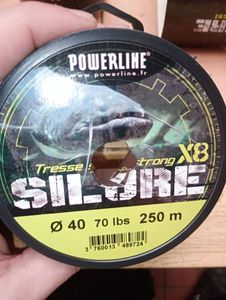 Lines Powerline Tresse super strong silure