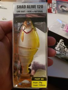 Lures null IZUMI shad alive 120 fast sinking 29g