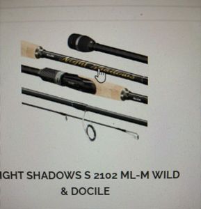 Rods Illex Night shadows spinnig  Wild & Dovile
