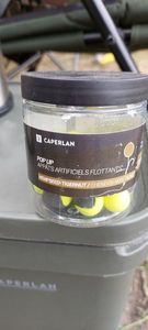 Baits & Additives Caperlan Pop up chenevis noix tigrées