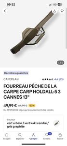 Accessories Caperlan Fourreau trois canne