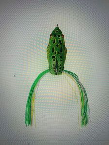 Leurres Savage Gear 3D Skirt Frog 7.5 cm green natural