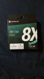 Lines Caperlan Braid Tresse TX8 UHMPE ×8