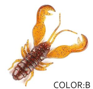 Lures Supercontinent Finesse Filet Craw 40 mm couleur B Lures Supercontinent Finesse Filet Craw 40 mm couleur B