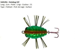 Lures Sakura NOTOBUG 22F (11)