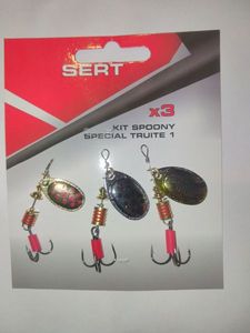 Leurres Sert Kit spoony special truite 