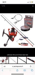 Rods Ultimate Fishing Ultimate chikara allround spinning 