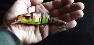 Lures Spro Pikefighter Triple Jointed 11cm Fire Perch