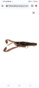 Lures Fox Rage critter 9cm naturel