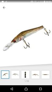 Lures Caperlan truite 