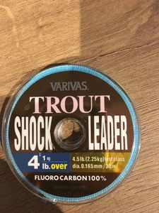Leaders Varivas Trout Shock Leader Fluorocarbon