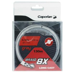 Lines Caperlan Braid 8X 8/100,5,5kgs(130m) grey