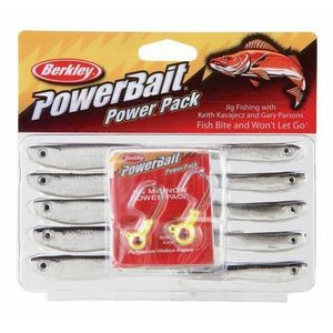 Lures Berkley POWERBAIT Jig Minnow power pack 7,5cm 10cm + TP 3,5g 7g
