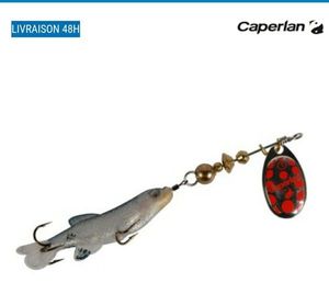 Lures Caperlan cuillère spino#1 red