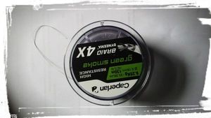 Lines Caperlan Braid Dyneema X4 Green smoke 