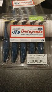 Lures Sawamura One'up SHAD 5 color # 049