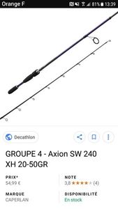 Rods Caperlan Caperlan Axion AS 240 XH