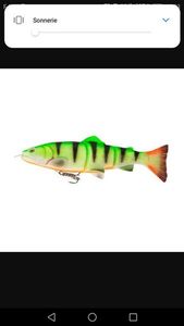 Leurres Savage Gear 3d trout 20 cm 