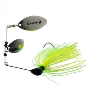 Lures Caperlan spinnerbait buckhan jaune/vert 