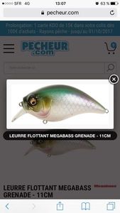 Lures Megabass Grenade