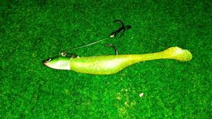 Lures Bass Assassin turbo shad chartreuse 