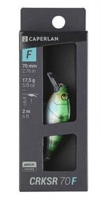Lures Caperlan POISSON NAGEUR CRANKBAIT SHALLOW RUNNER WXM CRKSR 70F BLUEGILL

