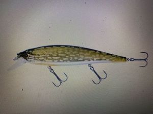 Lures Caperlan Jerkbait minnow wxm mnw 130sp brochet