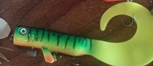 Lures LMAB Drunk twister 16 cm