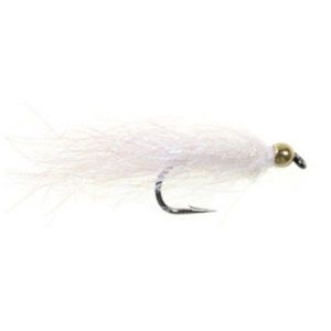 Flies Bimoo Streamer Long Ice Dub Baitfish 4cm 0.5g White