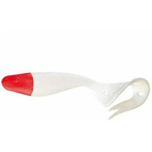 Lures Delalande SANDRA 9 CM Blanc tête rouge