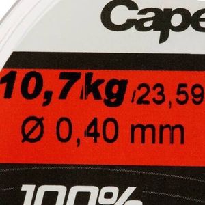 Bas de Ligne Caperlan Fluorocarbon 100% 100 M 10,7kg/0,40mm