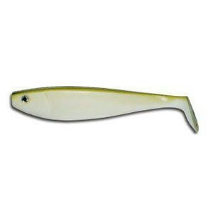 Lures Delalande SHAD GT 11 CM Blanc nacré ayu foncé