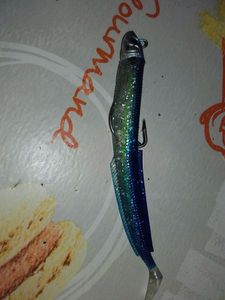 Lures Flashmer blue equille