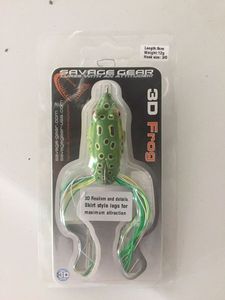 Leurres Savage Gear 3D Frog