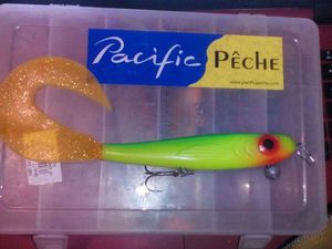 Lures home made mc waylle/grub 28cm