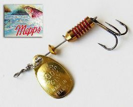 Lures Mepps Cuillère Mepps Aglia 3 dorée