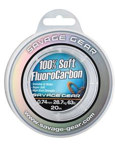 Bas de Ligne Savage Gear 100% soft fluorocarbon