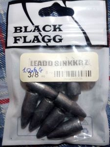 Tying Black Flagg Piombi a proiettile 3/8oz 10,6g
