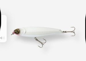 Lures Caperlan WIZDOM 95F Blanc