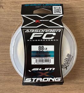 Leaders X-Braid X-Braid FC Absorber Slim X Strong 88Lb 81/100