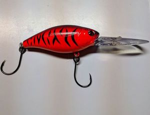 Lures Sakura Golem crank 600 F - 28,7G red tiger 80mm