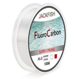 Leaders Jackfish Fluorocarbon 46/100 de 100M