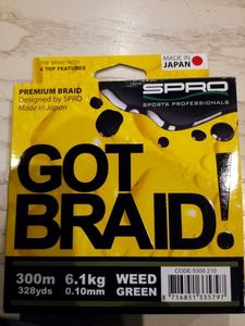 null Spro spro got braid 0.10mm 6.1kg