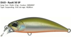 Lures Duo RYUKI 50 SP (MINI4047)