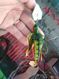 Lures River Stream PLP chatterbait perch green 16gr