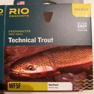 Fly Lines Rio Premier technical trout WF5F blue peach