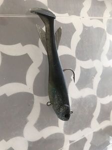Lures null Shad 11cm Monté Noir