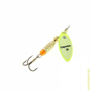 Lures Caperlan CUILLER TARO n"1 jaune fluo 