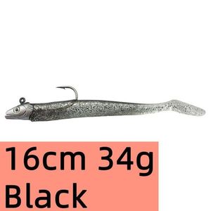Lures null Leurre souple - 16cm 34g black